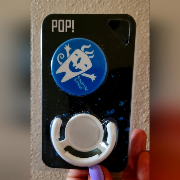 Pop! Cell phone grip , phone stand , a headset management system. - Picture 1 of 4